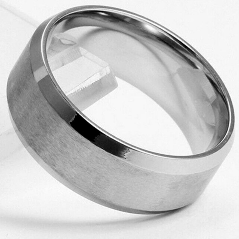 Men's Brushed Stainless Steel Band